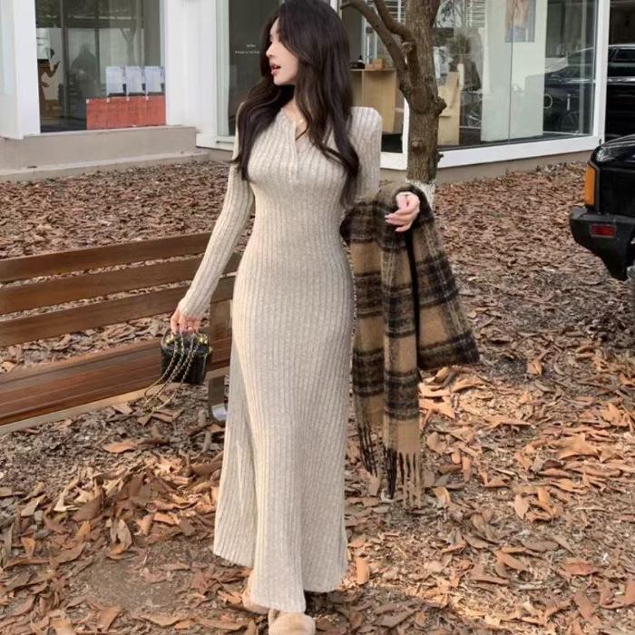 Women s Slimming Brushed Knit Long Polo Dress - Autumn/Winter 2026 Korean Style Small абрикосовый
Women s Slimming Brushed Knit Long Polo Dress - Autumn/Winter 2026 Korean Style Small абрикосовый