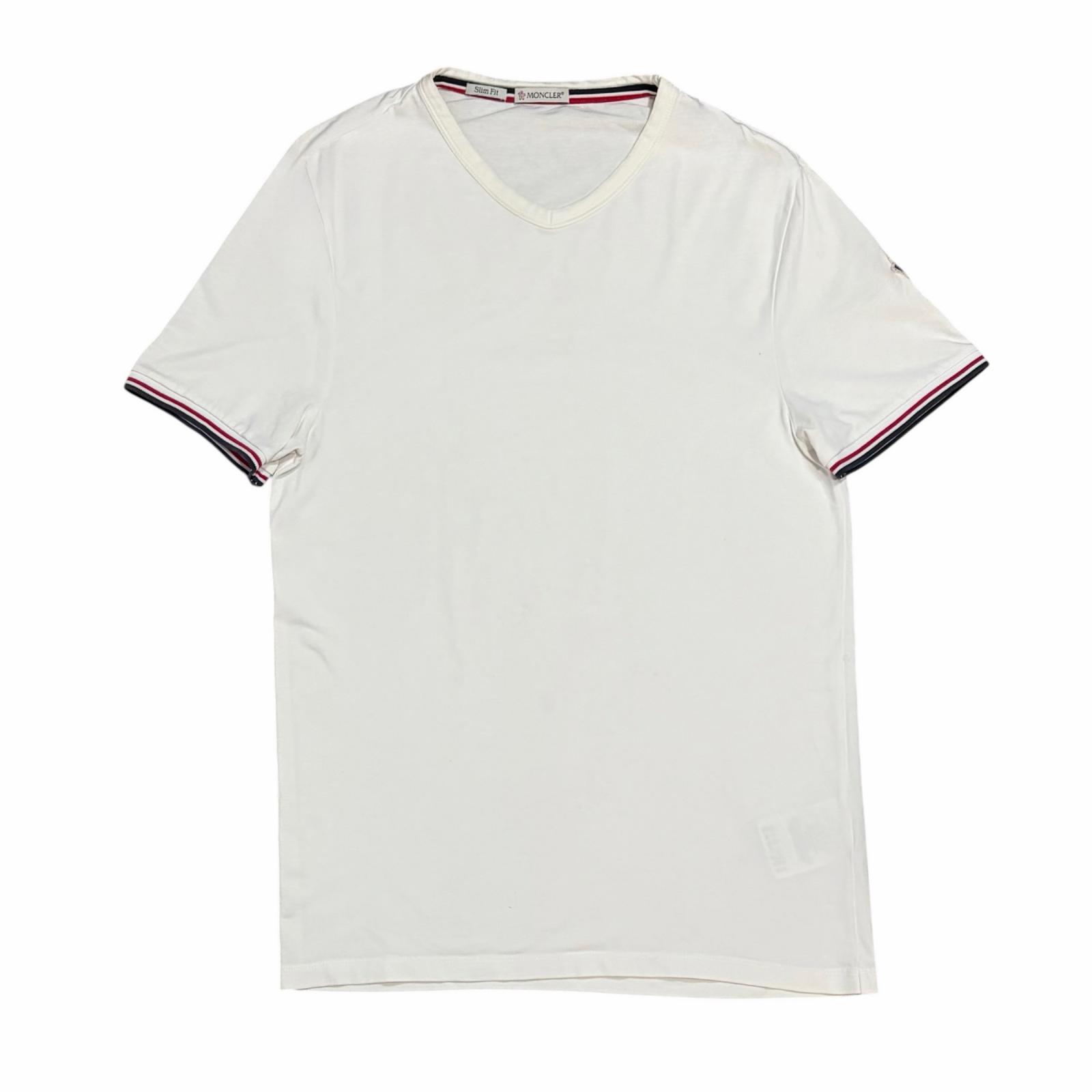 Used MONCLER C1091810080087256Short sleeve T-shirt white mens S белый
Used MONCLER C1091810080087256Short sleeve T-shirt white mens S белый