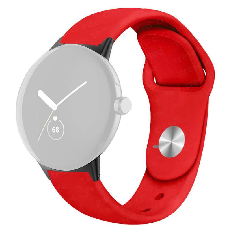 For Google Pixel Watch 3 41mm/Watch 2/Pixel Watch Silicone Sport Watch Band Quick Release Breathable Strap Wristband Red
For Google Pixel Watch 3 41mm/Watch 2/Pixel Watch Silicone Sport Watch Band Quick Release Breathable Strap Wristband Red