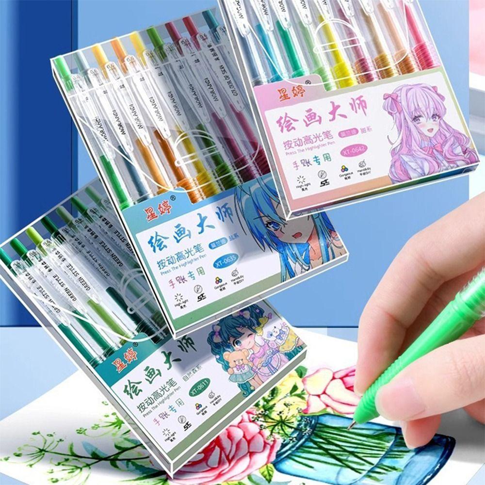 DIY Scrapbook Painting Кольорова гелева ручка 81 колір Кольоровий малюнок Doodling Pen School Office 08
DIY Scrapbook Painting Кольорова гелева ручка 81 колір Кольоровий малюнок Doodling Pen School Office 08