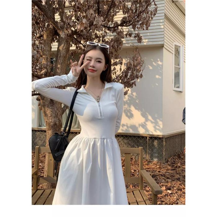 Small grain long-sleeved dress women s year winter new temperament Hepburn style knitted small black long dress 2XL білий
Small grain long-sleeved dress women s year winter new temperament Hepburn style knitted small black long dress 2XL білий