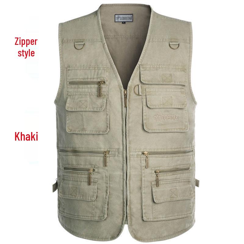 Мужской многокарманный жилет для рыбалки на открытом воздухе – Большого размера, без рукавов, для весны и осени XL
Мужской многокарманный жилет для рыбалки на открытом воздухе – Большого размера, без рукавов, для весны и осени XL