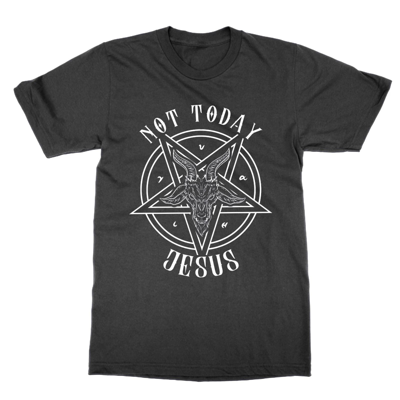 Not Today Jesus T-Shirt Parody Pagan Atheist Satan Gothic Tee Gift L
Not Today Jesus T-Shirt Parody Pagan Atheist Satan Gothic Tee Gift L