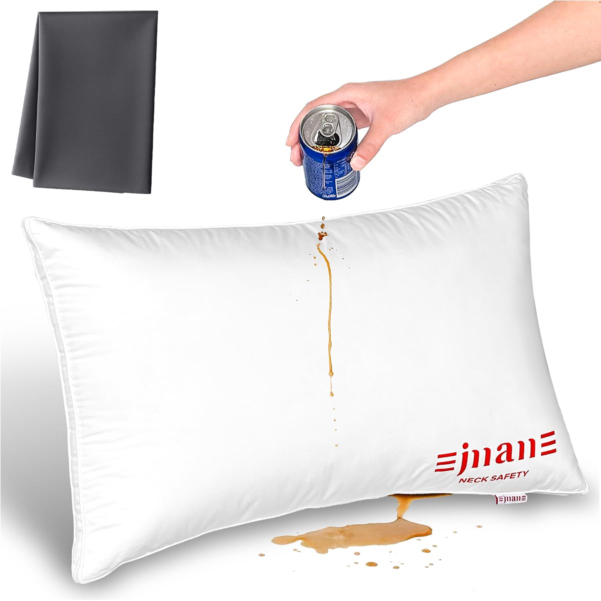 Konshun High Pillow, Multi-layered Protection, Luxury Hotel-Quality, 3D Construction, Side Sleeper, Fluffy, Breathable, Restful Sleep, Machine
Konshun High Pillow, Multi-layered Protection, Luxury Hotel-Quality, 3D Construction, Side Sleeper, Fluffy, Breathable, Restful Sleep, Machine