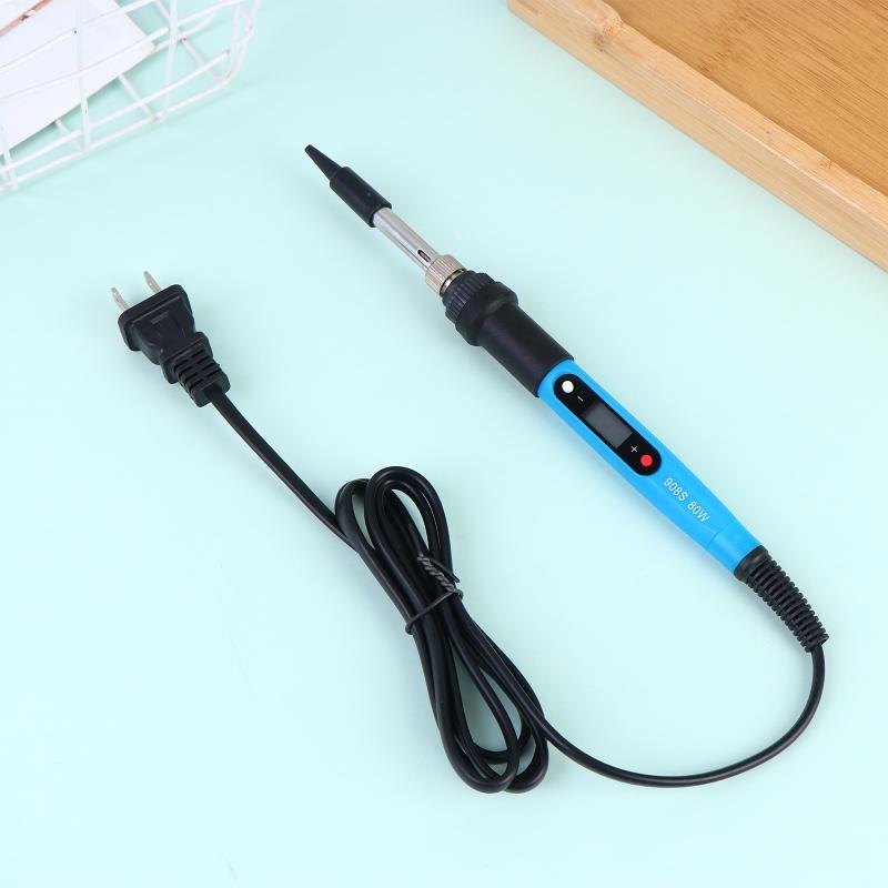 Digital Soldering Iron 80W 220V 110V Temperature Adjustable Hot Welding Tool for Electrical Repair and Maintenance
Digital Soldering Iron 80W 220V 110V Temperature Adjustable Hot Welding Tool for Electrical Repair and Maintenance