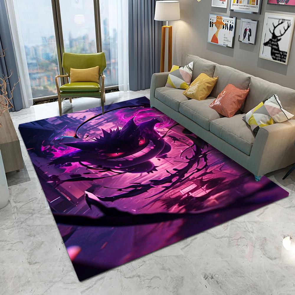 Gengar Pokemon Carpet Living Room Bedroom Kitchen Sofa Table Balcony Entrance Rug Non-slip Home Cute Cartoon Decor Mat 50X80CM
Gengar Pokemon Carpet Living Room Bedroom Kitchen Sofa Table Balcony Entrance Rug Non-slip Home Cute Cartoon Decor Mat 50X80CM