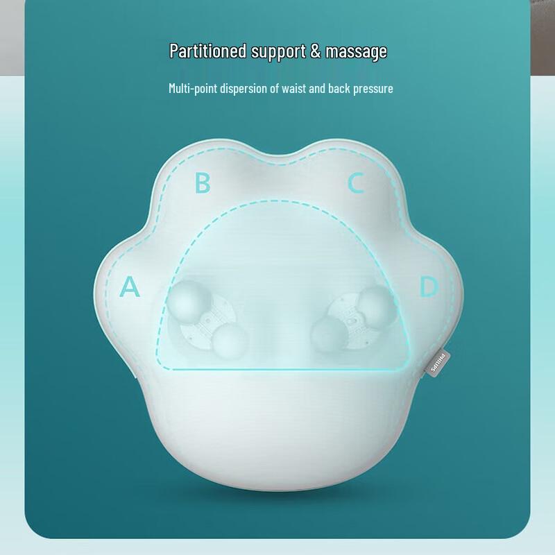 Philips Wireless Heated Lumbar Massager Pillow
Philips Wireless Heated Lumbar Massager Pillow