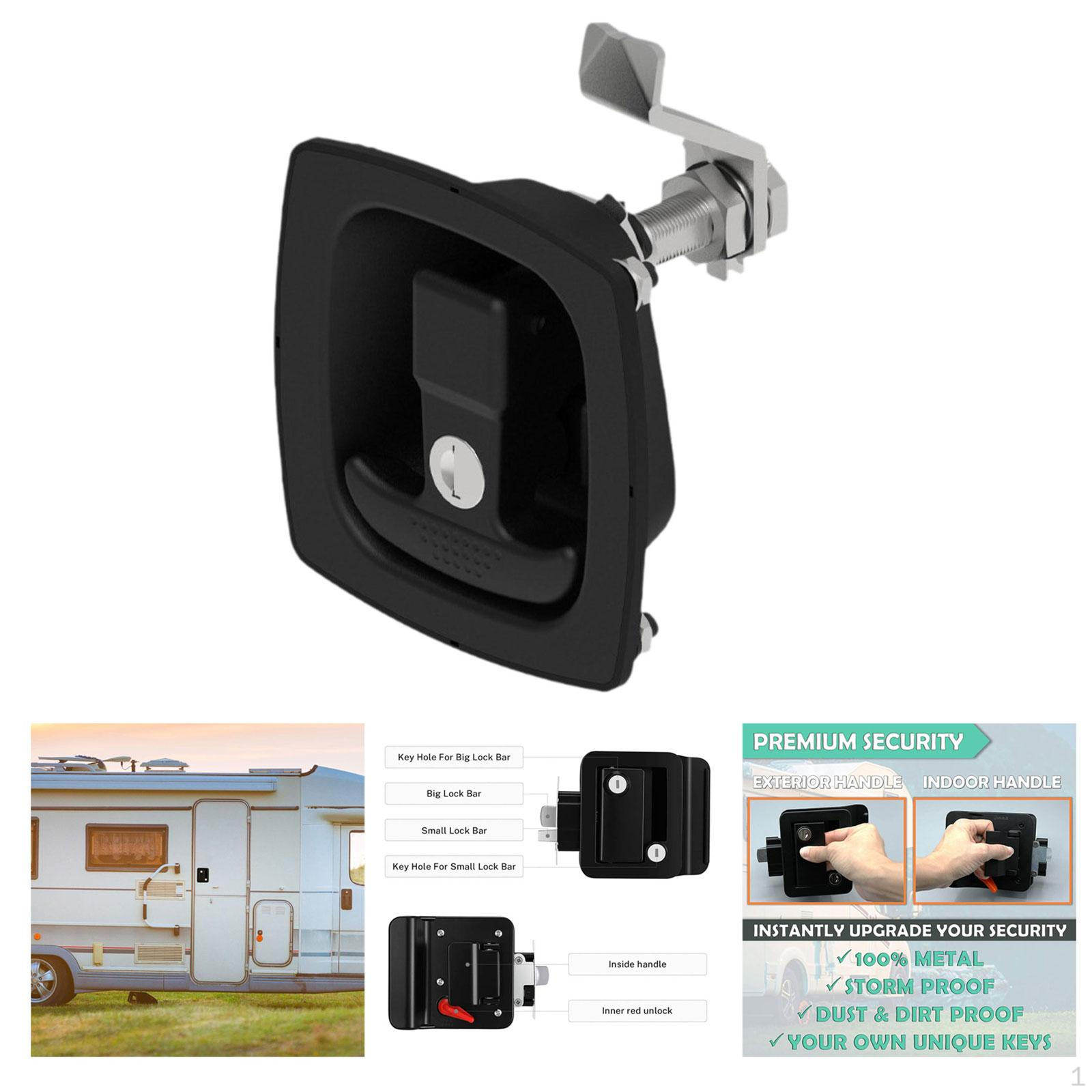 Folding Handle Lock T Latch Easy to Install Secure Locking Trailer for Deck Hardware
Folding Handle Lock T Latch Easy to Install Secure Locking Trailer for Deck Hardware