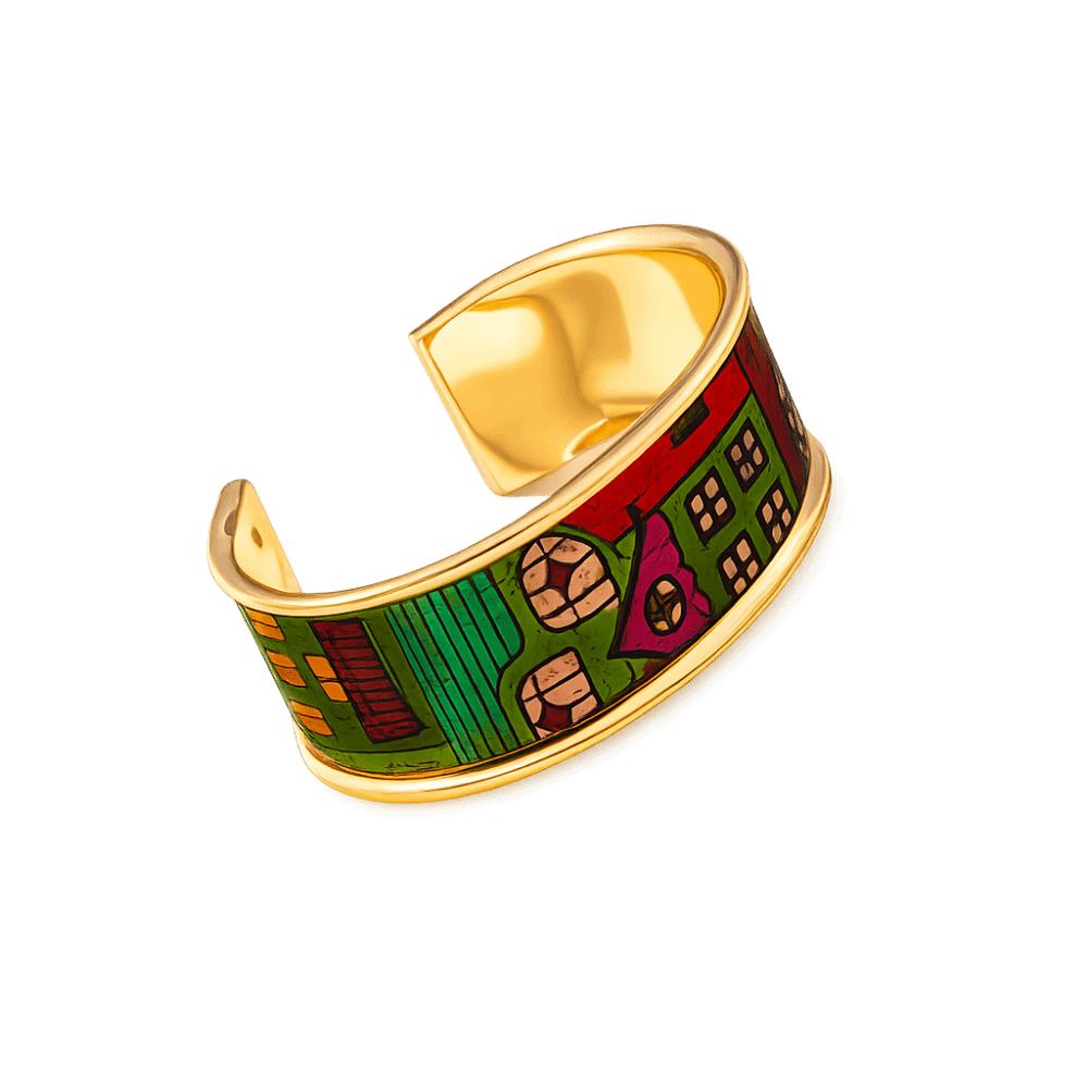 Geometric Oil Painting Metal Cuff Iron Openable Widened Bracelets Women Style M
Geometric Oil Painting Metal Cuff Iron Openable Widened Bracelets Women Style M