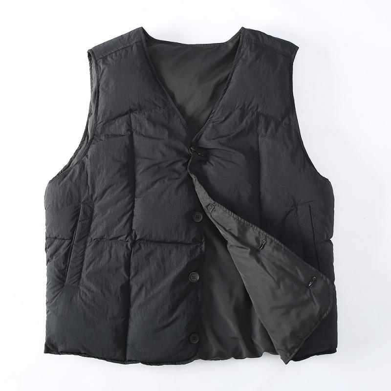 Lightweight Velvet Nylon Unisex Warm Autumn/Winter Casual Cotton Vest XL чорний
Lightweight Velvet Nylon Unisex Warm Autumn/Winter Casual Cotton Vest XL чорний