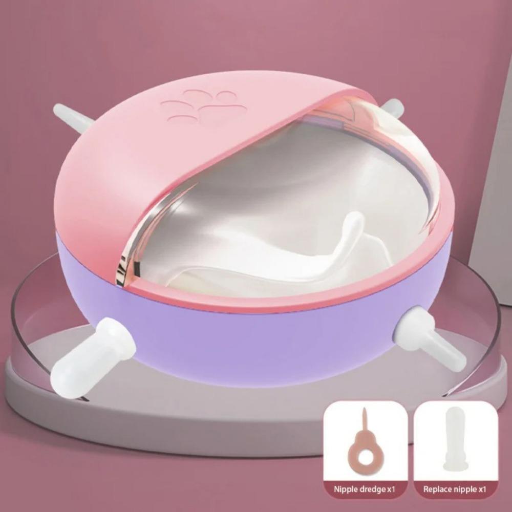 Pet Nursing Bowl Cat Dog Bionic Breast Milk Lactation Period Kitten Puppy Anti Choking Feeding Bottle Pet Food Utensils Supplies рожевий
Pet Nursing Bowl Cat Dog Bionic Breast Milk Lactation Period Kitten Puppy Anti Choking Feeding Bottle Pet Food Utensils Supplies рожевий