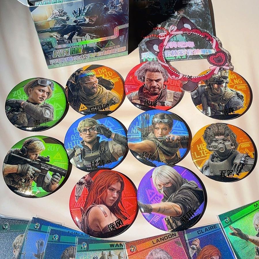 Delta Force Ван Лэндон Клэр AR Коллективный значок Blind Box, 75 мм Голографический Игровой Мерч One random pack *1ea
Delta Force Ван Лэндон Клэр AR Коллективный значок Blind Box, 75 мм Голографический Игровой Мерч One random pack *1ea