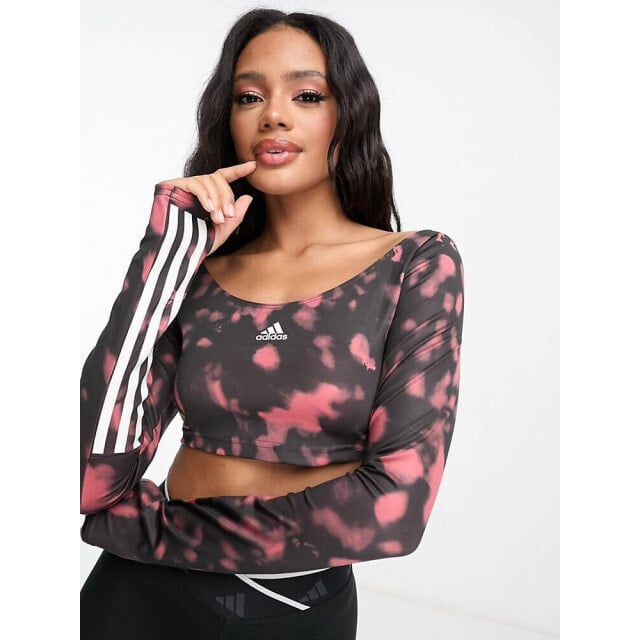 Красный укороченный топ с длинными рукавами adidas Training Hyperglam
Красный укороченный топ с длинными рукавами adidas Training Hyperglam