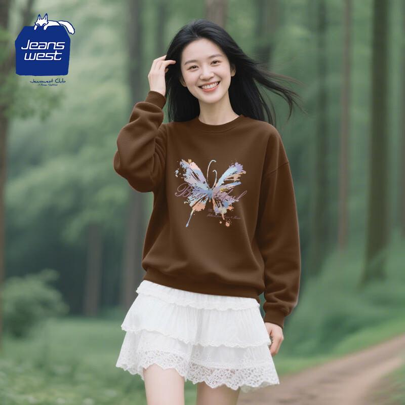 JEANSWEST CLUB Women s Loose Fit Round Neck Pullover Sweatshirt 3XL
JEANSWEST CLUB Women s Loose Fit Round Neck Pullover Sweatshirt 3XL