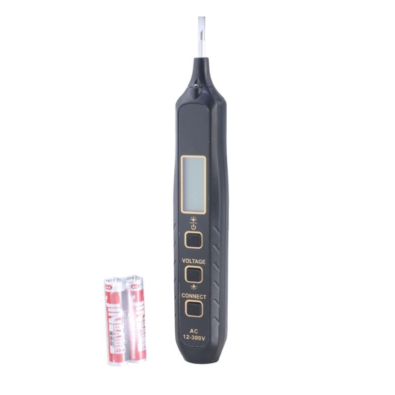 Voltage Test Pen AC12-300 NCV Tester Multifunctional Voltage Tester with Light Alarm Data Retention Electrician Tool
Voltage Test Pen AC12-300 NCV Tester Multifunctional Voltage Tester with Light Alarm Data Retention Electrician Tool