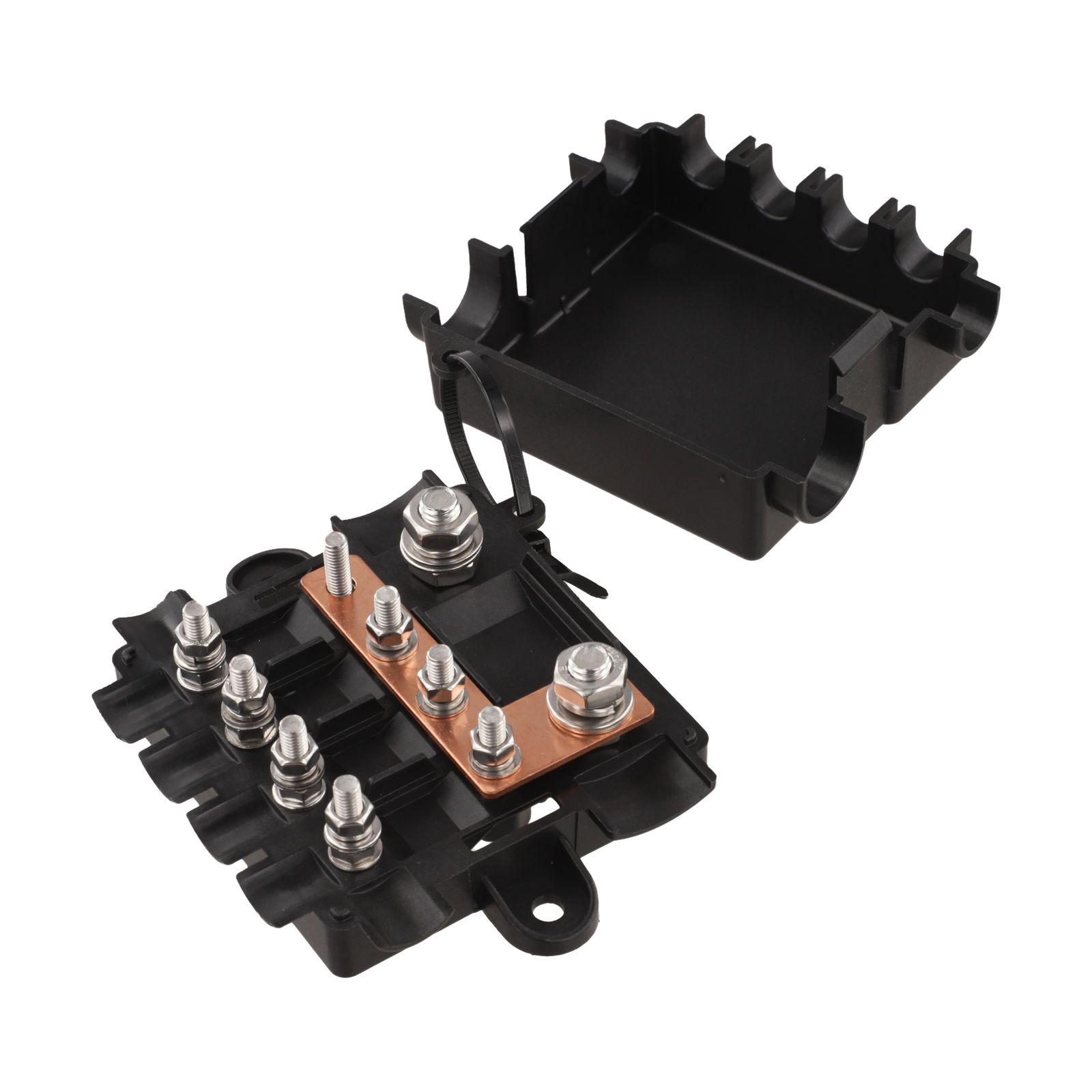 Multi-Outlet Power Audio Fuse Holder Compact And Lightweight ABS Material No Automatic Reset 1 Input 4 Outputs
Multi-Outlet Power Audio Fuse Holder Compact And Lightweight ABS Material No Automatic Reset 1 Input 4 Outputs