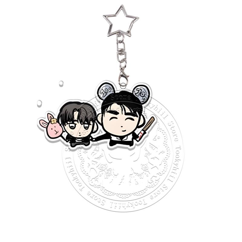Payback Acrylic Keychain Set Anime Cartoon Yoohan Jay Jinwoo Bag Decor Pendant Keyring Anime Cartoon Key Charms Festival Gift 4-5cm
Payback Acrylic Keychain Set Anime Cartoon Yoohan Jay Jinwoo Bag Decor Pendant Keyring Anime Cartoon Key Charms Festival Gift 4-5cm