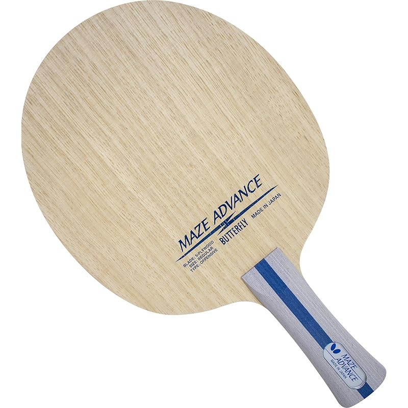 Butterfly Shakehand racket for table tennis mace advance FL 37141 Blade size: 157×150mm
Butterfly Shakehand racket for table tennis mace advance FL 37141 Blade size: 157×150mm