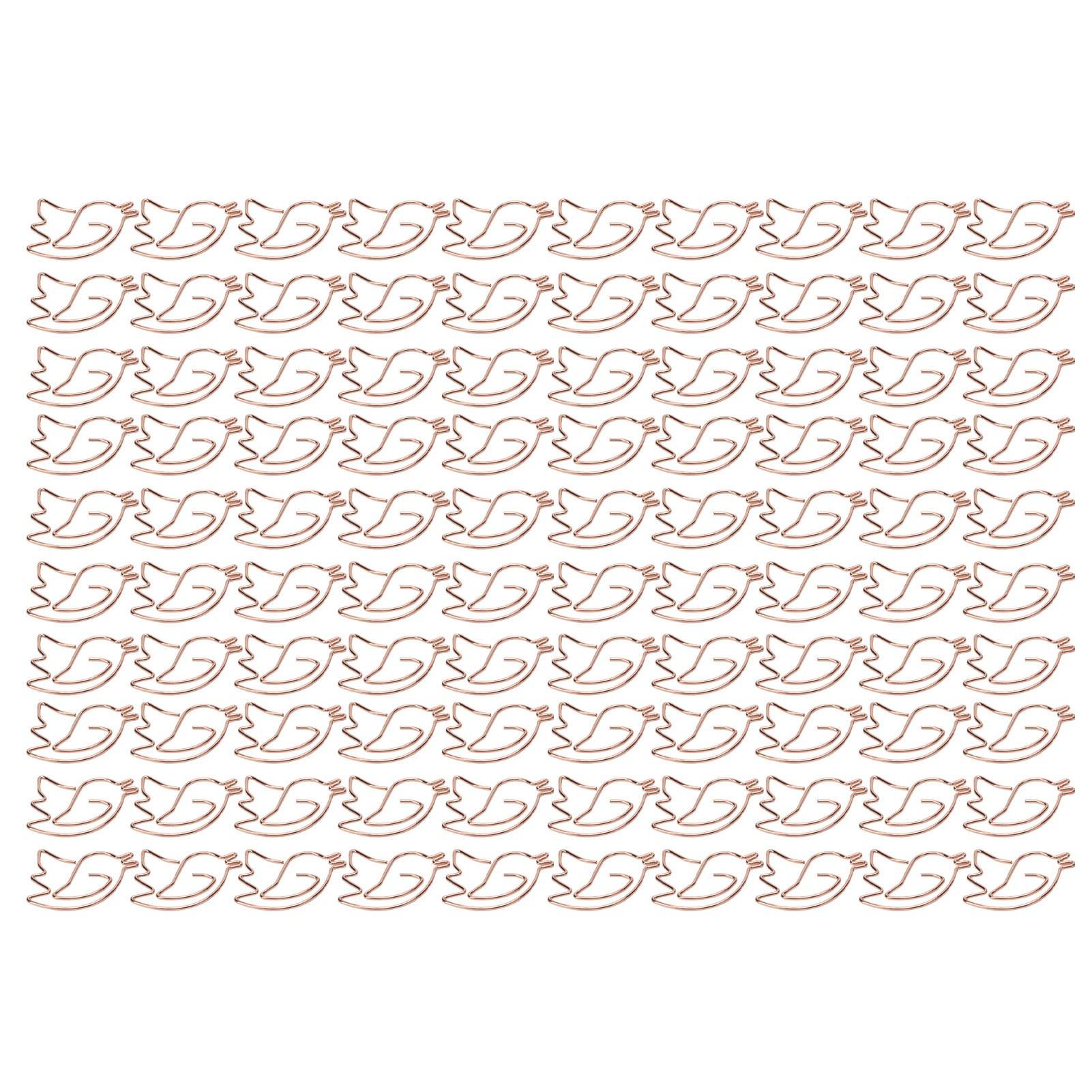 100 шт. скрепок для бумаги, портативные, милые, в форме животных, гальванические, розовое золото, металлические скрепки для бумаги, коробка для офиса
100 шт. скрепок для бумаги, портативные, милые, в форме животных, гальванические, розовое золото, металлические скрепки для бумаги, коробка для офиса