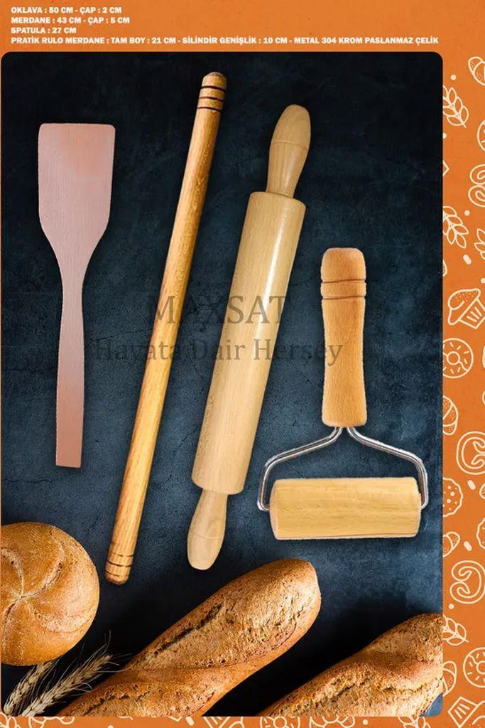senmasy ролик с деревянной ручкой, ролик для теста, деревянная скалка, ролик для теста, набор скалок для теста, 4 шт.
senmasy ролик с деревянной ручкой, ролик для теста, деревянная скалка, ролик для теста, набор скалок для теста, 4 шт.