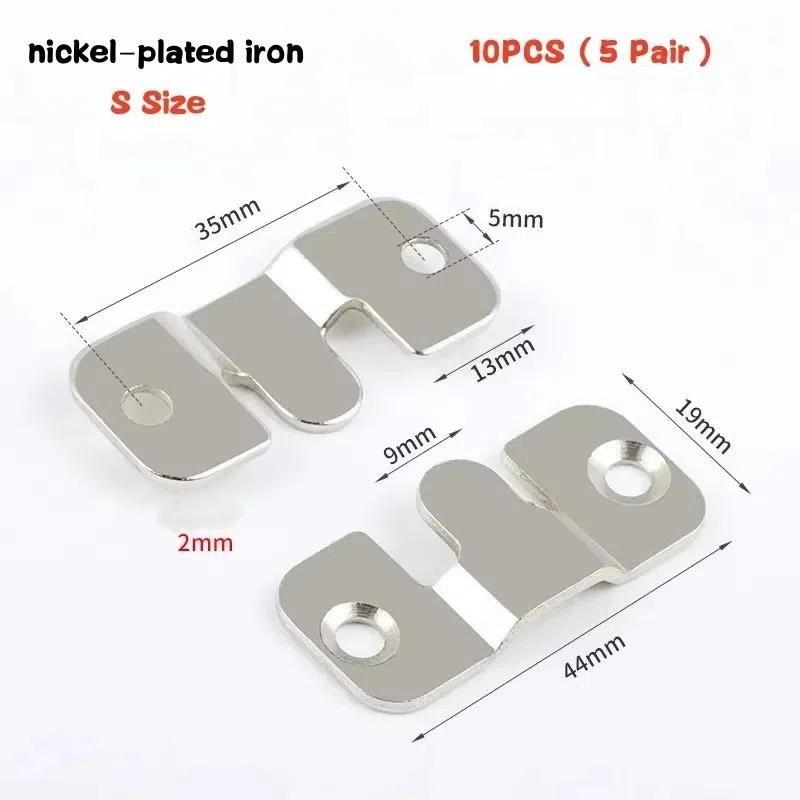 10 шт. Кронштейн заподлицо Замок для подвешивания Мебельный соединитель Настенный подвес для фоторамки Дисплей Фоторамки Крючки
10 шт. Кронштейн заподлицо Замок для подвешивания Мебельный соединитель Настенный подвес для фоторамки Дисплей Фоторамки Крючки