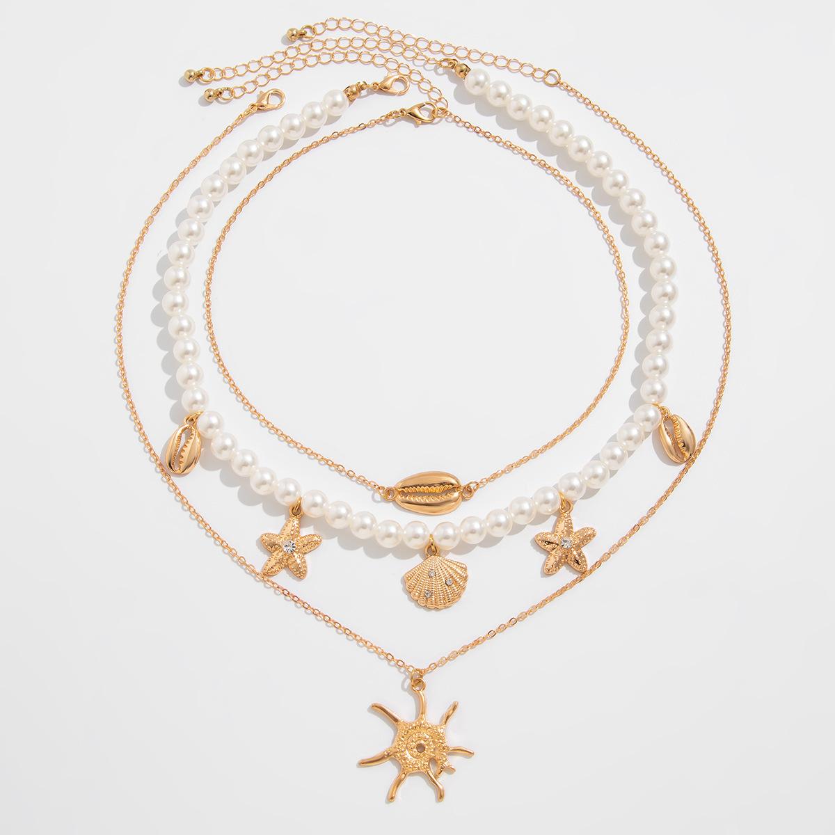 Ожерелье с подвеской в виде ракушки с морским ветром, новое ожерелье с имитацией жемчуга и бусинами в форме сердца, модное ожерелье
Ожерелье с подвеской в виде ракушки с морским ветром, новое ожерелье с имитацией жемчуга и бусинами в форме сердца, модное ожерелье