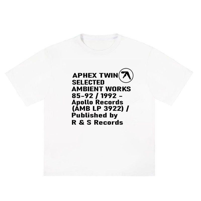 2026 Fashion Summer Cotton Korean Aesthetic Brand Aphex Twin 100% Cotton T-shart XXXL
2026 Fashion Summer Cotton Korean Aesthetic Brand Aphex Twin 100% Cotton T-shart XXXL