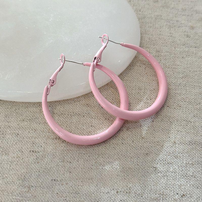 Silver Needle Simple Plain Ring Earrings Versatile Light Luxury Cold Wind Circle Ear Buckle Millennium Spice Girl Fashion Earrings Women
Silver Needle Simple Plain Ring Earrings Versatile Light Luxury Cold Wind Circle Ear Buckle Millennium Spice Girl Fashion Earrings Women