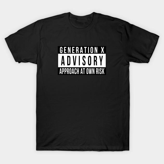 Men Black Print T-shirt Gen X Advisory No-Cut Transfer Paper Print Cotton Tshirt M
Men Black Print T-shirt Gen X Advisory No-Cut Transfer Paper Print Cotton Tshirt M