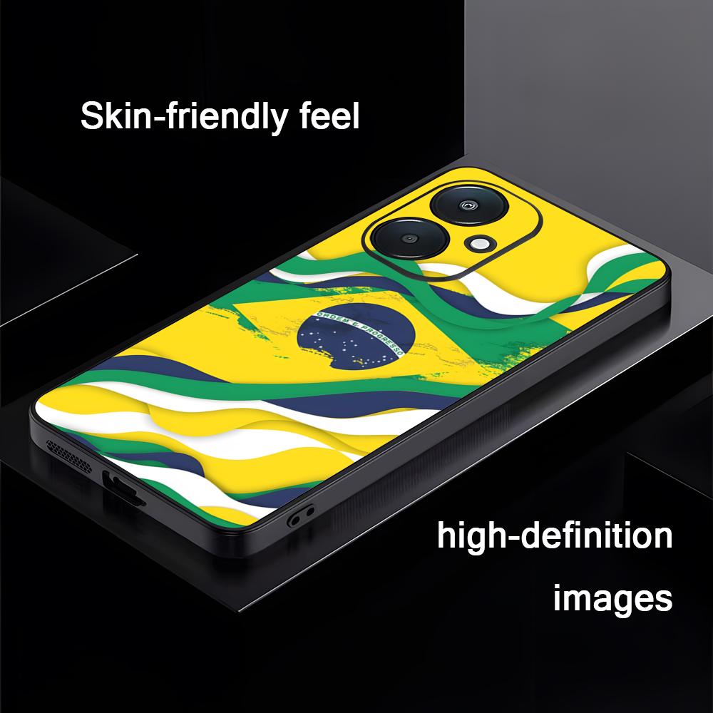 Popular Brasil Flag Art Phone Case For Xiaomi Redmi 14C 13C 12C Note14 13 12 11 10 Pro Plus S Soft Black Phone Cover Redmi Note 12 5G
Popular Brasil Flag Art Phone Case For Xiaomi Redmi 14C 13C 12C Note14 13 12 11 10 Pro Plus S Soft Black Phone Cover Redmi Note 12 5G