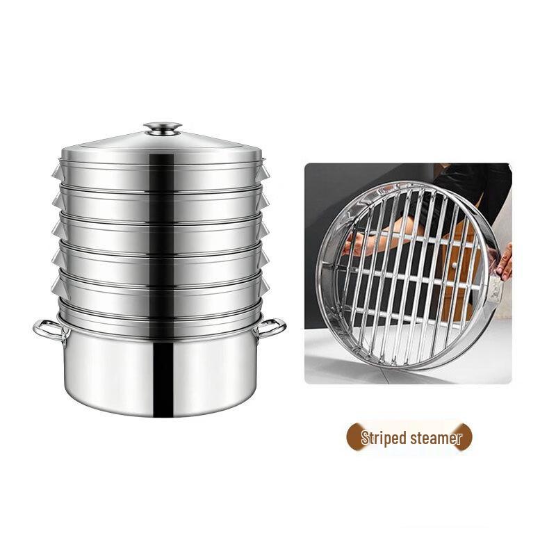 Ren Zhi Da Stainless Steel Steamer Rack & Pot
Ren Zhi Da Stainless Steel Steamer Rack & Pot