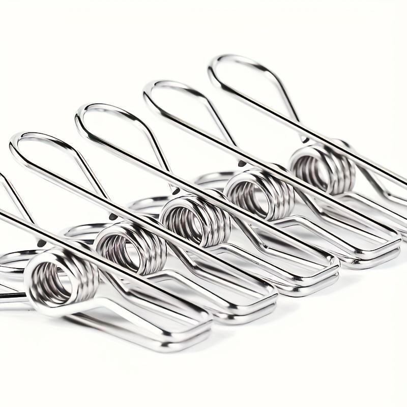 1 Pack/20pcs High-quality Stainless Steel Clothes Drying Clip | Rust-proof Heavy-duty Metal Clip with Safety Spring Clamp
1 Pack/20pcs High-quality Stainless Steel Clothes Drying Clip | Rust-proof Heavy-duty Metal Clip with Safety Spring Clamp