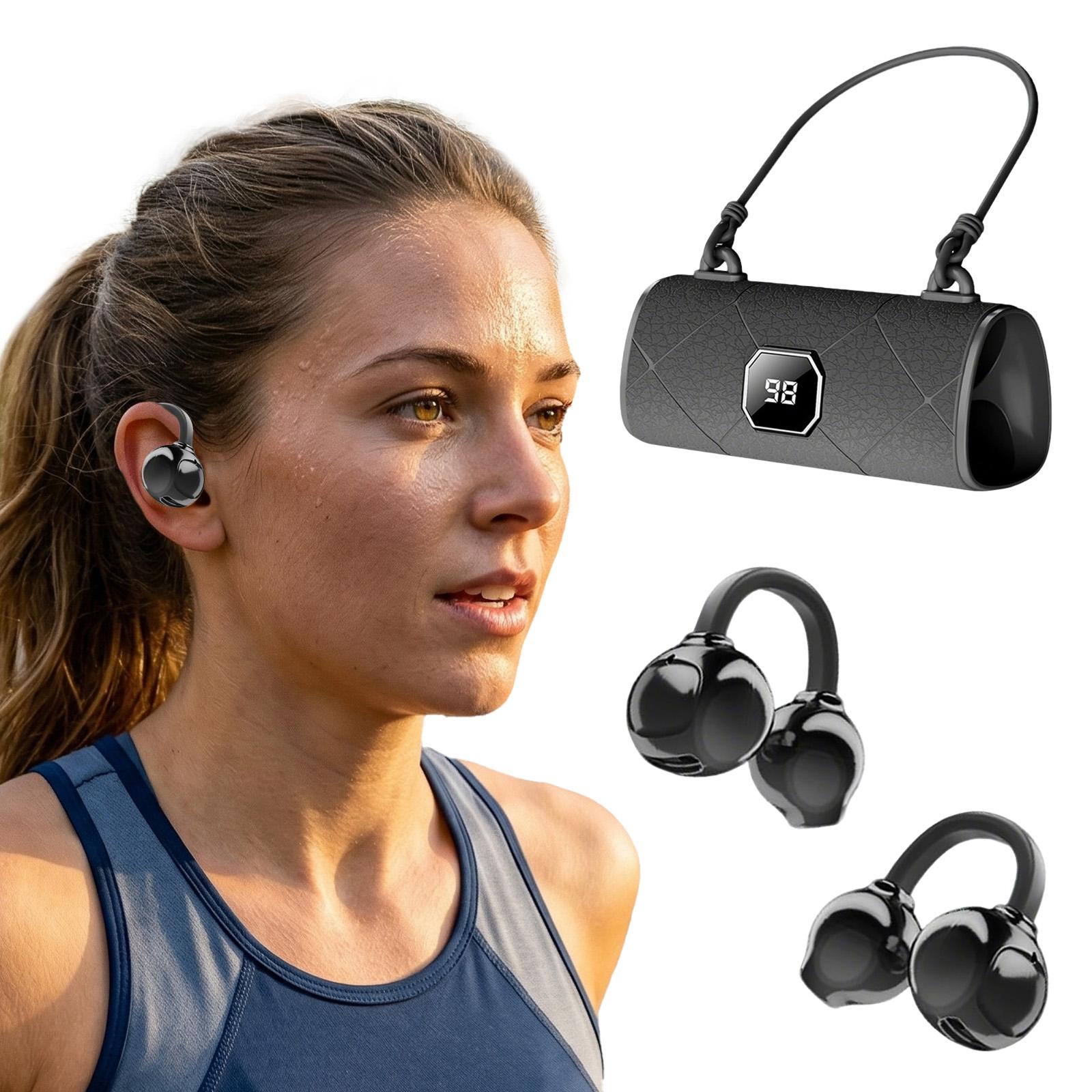 BT5.4 Snug Fit Clip On Earbuds Handbag‑Style Wireless Ear Buds 30H Playtime Lightweight for Women Running Office Sport Gift China Mainland
BT5.4 Snug Fit Clip On Earbuds Handbag‑Style Wireless Ear Buds 30H Playtime Lightweight for Women Running Office Sport Gift China Mainland