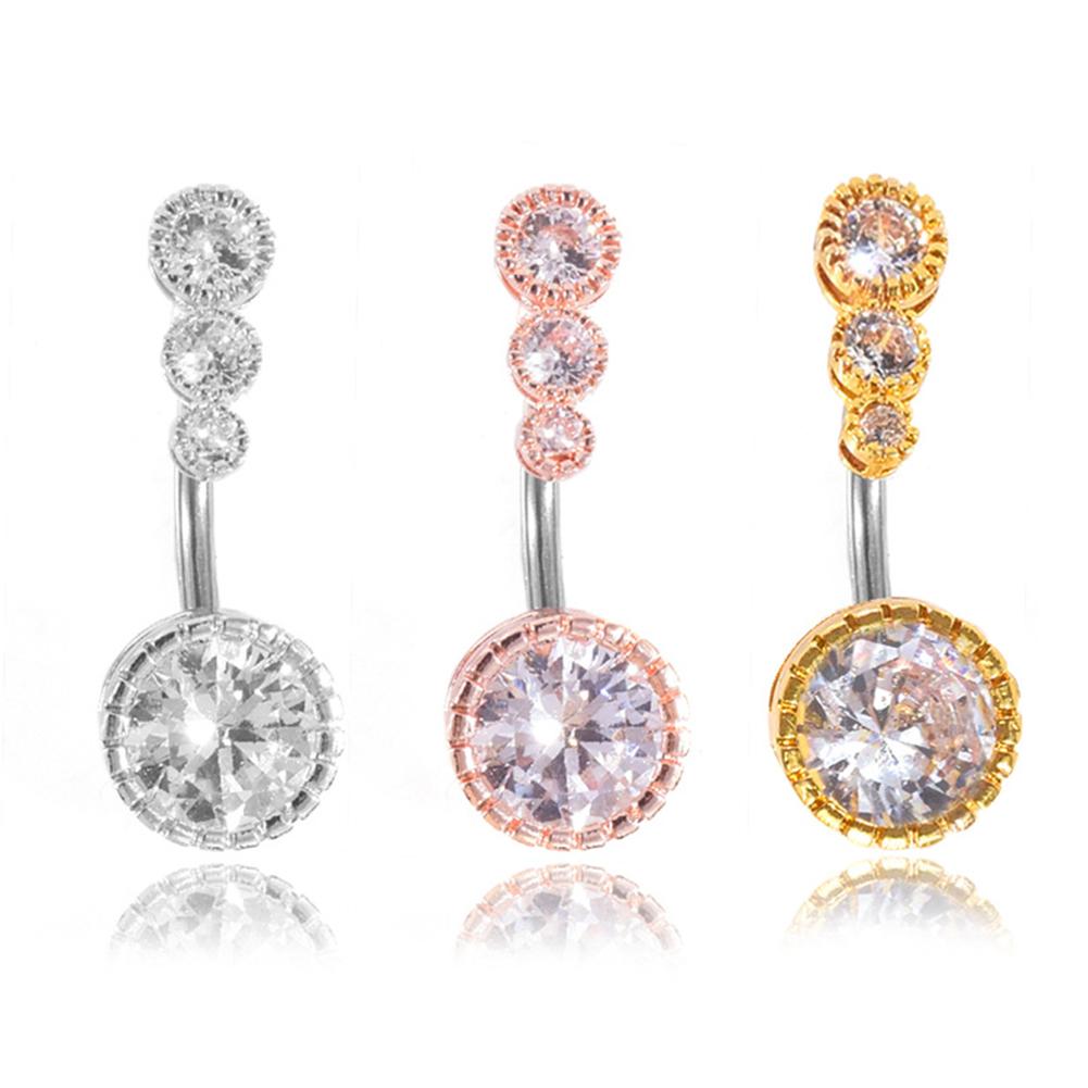 Women Pretty Crystal 4 Rhinestone Navel Belly Button Barbell Ring Body Piercing золотий
Women Pretty Crystal 4 Rhinestone Navel Belly Button Barbell Ring Body Piercing золотий