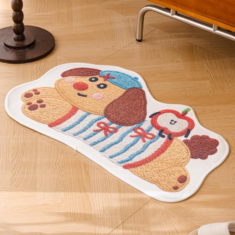 Non-Slip Design Dog Rabbit Floor Rugs for Bathroom Entrance Bedroom Balcony Quick-Dry Decor Carpets Vintage Bath Mat Absorbent 50x80 CM
Non-Slip Design Dog Rabbit Floor Rugs for Bathroom Entrance Bedroom Balcony Quick-Dry Decor Carpets Vintage Bath Mat Absorbent 50x80 CM