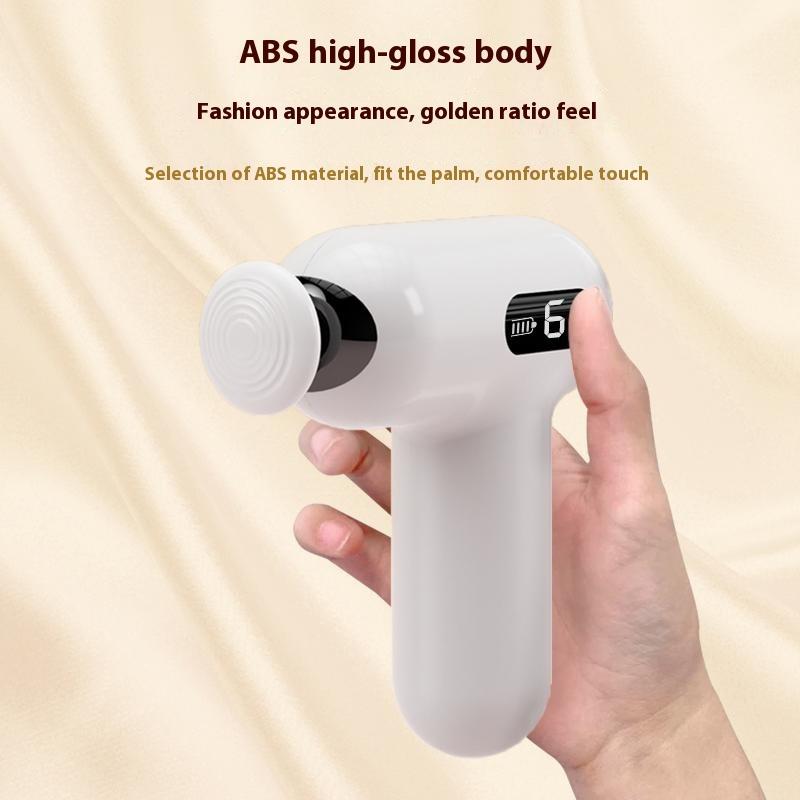 H05 6 Speeds High Frequency Vibration Mini Massage Gun Portable Handheld Deep Tissue Massager White
H05 6 Speeds High Frequency Vibration Mini Massage Gun Portable Handheld Deep Tissue Massager White