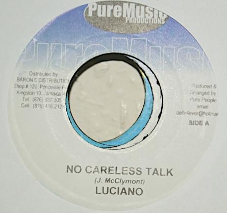 7inch Record LUCIANO / MIKEY GENERAL - No Careless Talk / That Way NONE Pure Music Prod Jamaica Reggae, Ska & Dub Used
7inch Record LUCIANO / MIKEY GENERAL - No Careless Talk / That Way NONE Pure Music Prod Jamaica Reggae, Ska & Dub Used