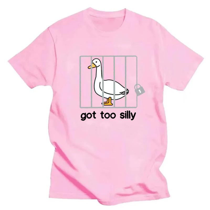 Футболки Silly Goose Футболка Got Too Silly летняя футболка с коротким рукавом для мужчин и женщин с модным принтом Высококачественные свободные дышащие футболки 4XL
Футболки Silly Goose Футболка Got Too Silly летняя футболка с коротким рукавом для мужчин и женщин с модным принтом Высококачественные свободные дышащие футболки 4XL