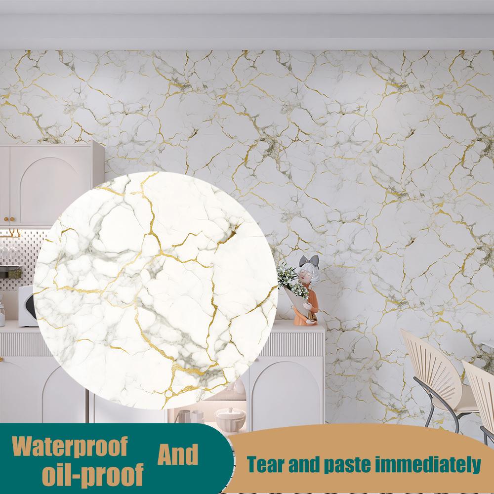 Adhesive Wallpaper Marble Decor Sticker Kitchen Bathroom Renovation Decorative Paper Width 40cm Waterproof Oil Proof Foil Wall 40cmX1m
Adhesive Wallpaper Marble Decor Sticker Kitchen Bathroom Renovation Decorative Paper Width 40cm Waterproof Oil Proof Foil Wall 40cmX1m