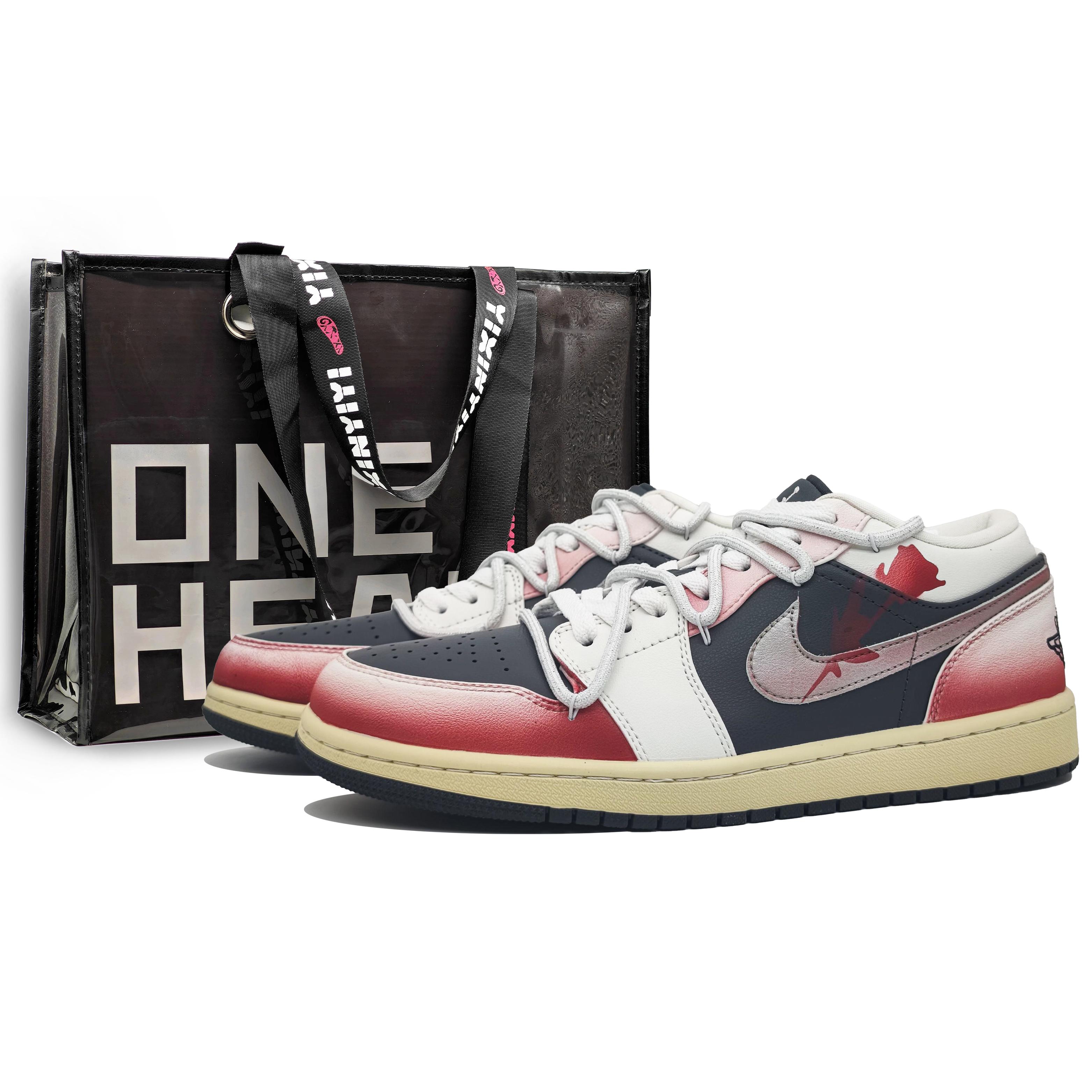 Jordan Air Jordan 1 Abrasion Resistant Breathable Abrasion Resistant Breathable Low top Vintage Basketball Shoes Unisex DC0774-001(Team400-) 38
Jordan Air Jordan 1 Abrasion Resistant Breathable Abrasion Resistant Breathable Low top Vintage Basketball Shoes Unisex DC0774-001(Team400-) 38