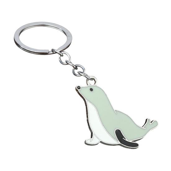 Keychain with Seal Pendant Lightweight Portable Keyring Creative Design Multiple Colors Optional Fun Keyring
Keychain with Seal Pendant Lightweight Portable Keyring Creative Design Multiple Colors Optional Fun Keyring