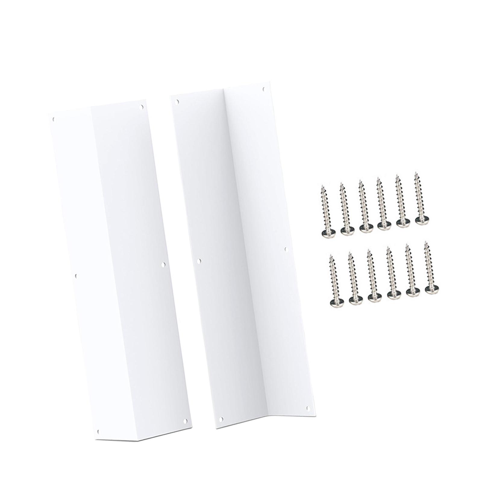 2x Wall Corner Guards Reinforcement Design Versatile with Screw Wall Decoration for Residential and Commercial for Shopping Mall белый
2x Wall Corner Guards Reinforcement Design Versatile with Screw Wall Decoration for Residential and Commercial for Shopping Mall белый