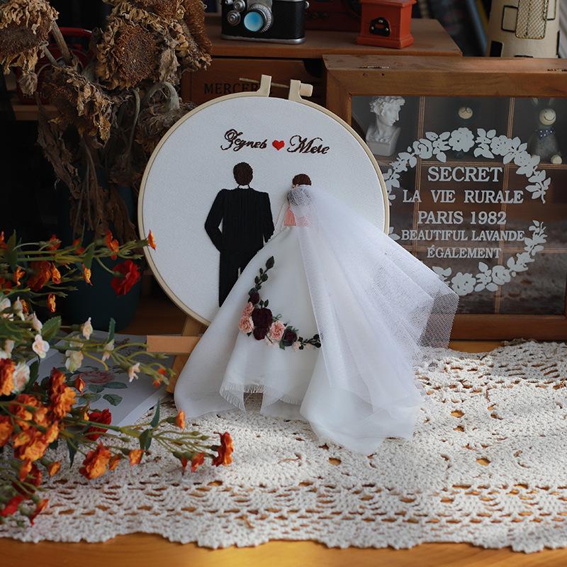 1 шт. Набор для вышивания «Свадьба» для начинающих 20cm
1 шт. Набор для вышивания «Свадьба» для начинающих 20cm