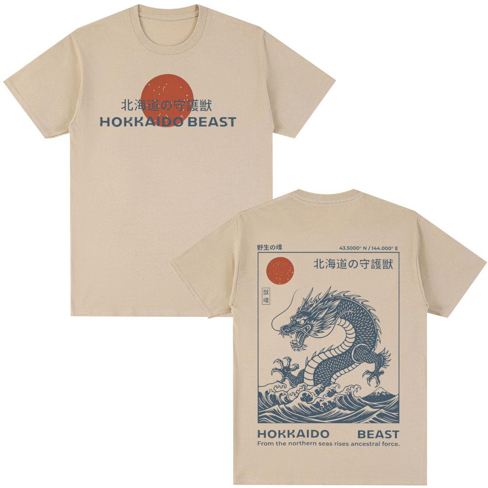 Hokkaido Beast Dragon Double-sided Print T-shirts Retro Japanese Style Wave Illustration T Shirts Men Cotton Casual T-shirt Tops S разноцветный
Hokkaido Beast Dragon Double-sided Print T-shirts Retro Japanese Style Wave Illustration T Shirts Men Cotton Casual T-shirt Tops S разноцветный
