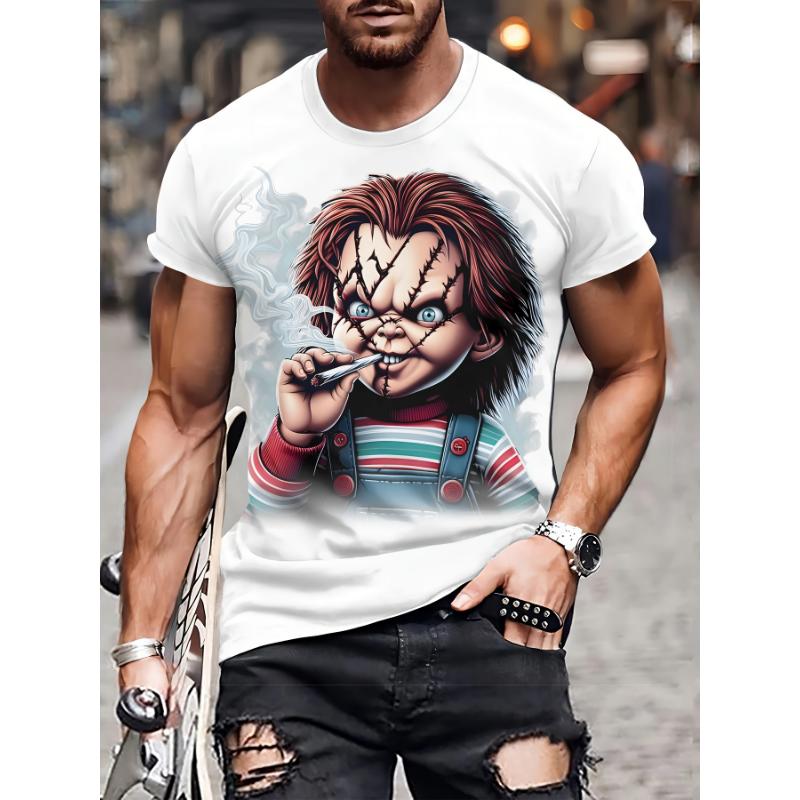 2025 Horror Movie Chucky 3d Print T-shirt Men Women Fashion Casual Short Sleeve T Shirt Halloween Gifts Tops Tee Man Clothes M
2025 Horror Movie Chucky 3d Print T-shirt Men Women Fashion Casual Short Sleeve T Shirt Halloween Gifts Tops Tee Man Clothes M