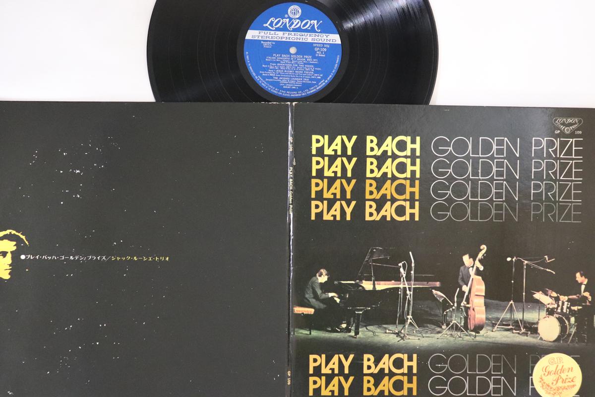 LP Record JACQUES LOUSSIER TRIO - Play Bach Golden Prize GP109 LONDON 1971 Japan Jazz Used
LP Record JACQUES LOUSSIER TRIO - Play Bach Golden Prize GP109 LONDON 1971 Japan Jazz Used