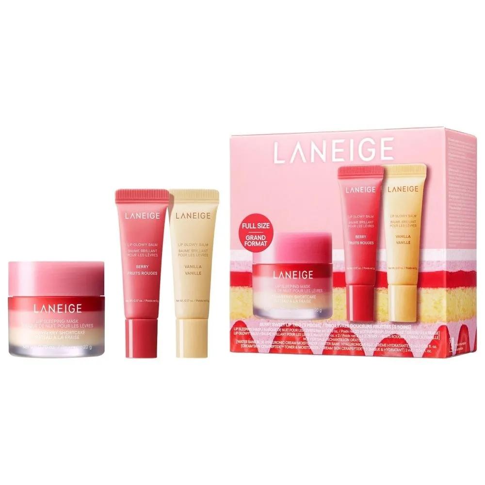 Laneige Berry Sweet Lip Treatment Mini Trio Set
Laneige Berry Sweet Lip Treatment Mini Trio Set