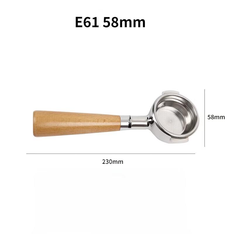 Универсальный бездонный кофейный портафильтр Shangqi E61
Универсальный бездонный кофейный портафильтр Shangqi E61