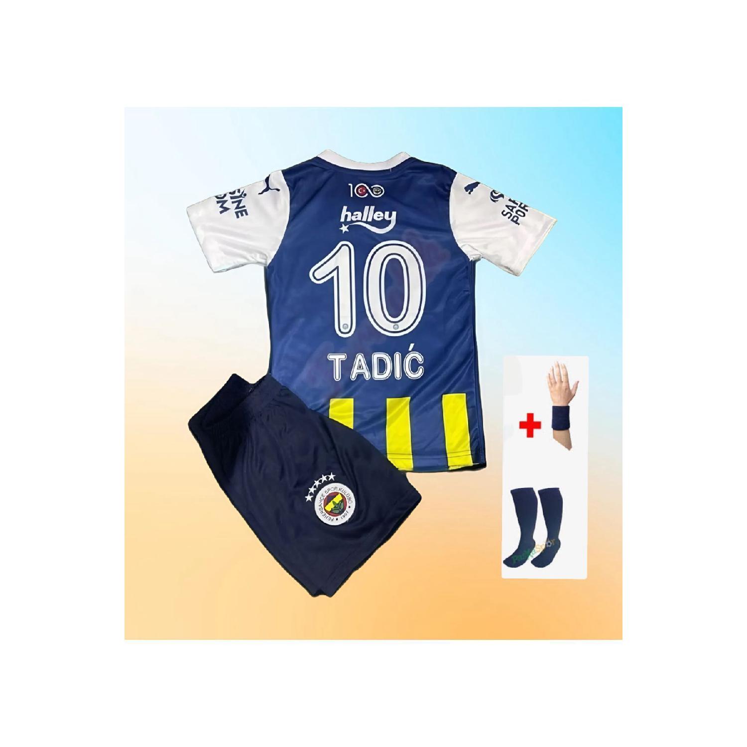 Комплект из 4 детских футболок Fenerbahe-tadic желтого/темно-синего цвета 3-4 Yaş белый
Комплект из 4 детских футболок Fenerbahe-tadic желтого/темно-синего цвета 3-4 Yaş белый
