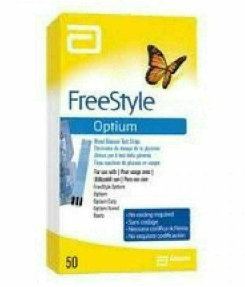 Тест-полоска FREE STYLE OPTIUM на глюкозу 50
Тест-полоска FREE STYLE OPTIUM на глюкозу 50